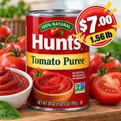 Pasta de Tomate Hunts 1.56 Lb