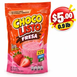 Polvo de Fresa Choco Listo 0.9 Lb