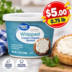 Queso crema Whipped 0.75 lb