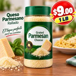Queso Parmesano Rallado 1 lb