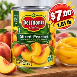 Rodaja de Melocotón Del Monte 1.81 Lb