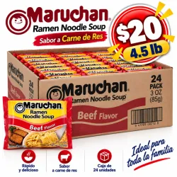 Sopa Instantánea Maruchan 4.5 Lb