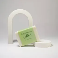 Jabón Artesanal de Aloe Vera 