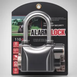 Candado con alarma