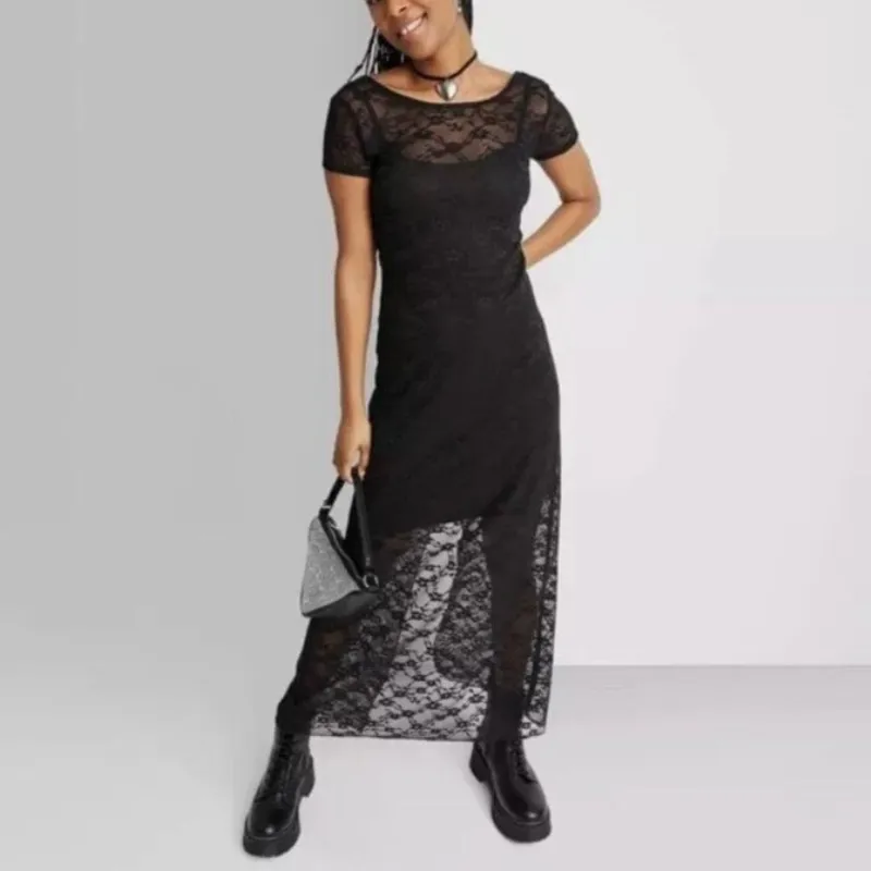 Vestido de encajes 