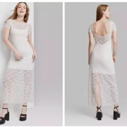 Vestido de encajes 