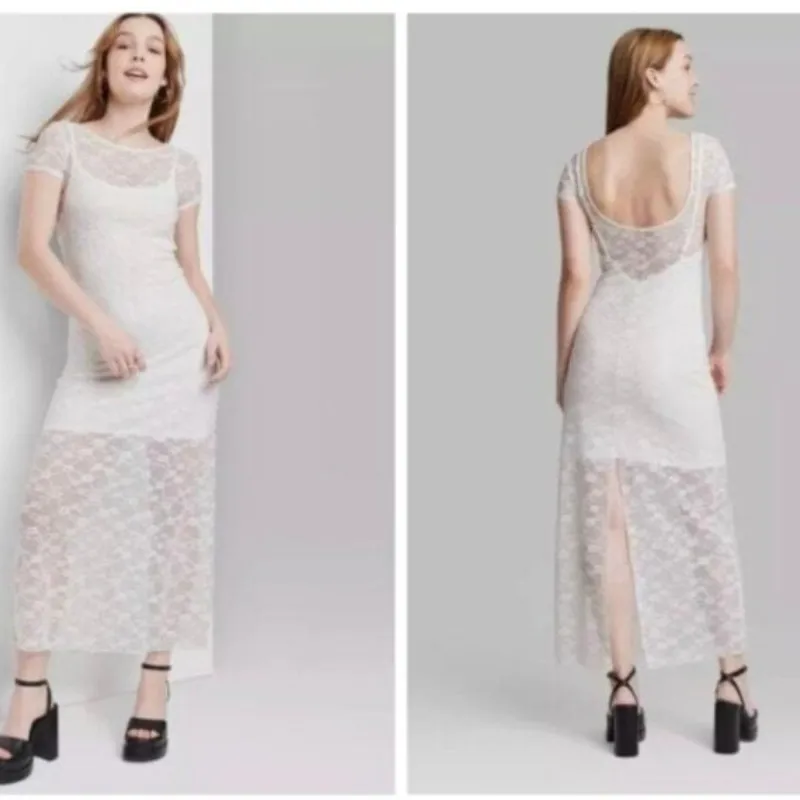 Vestido de encajes 