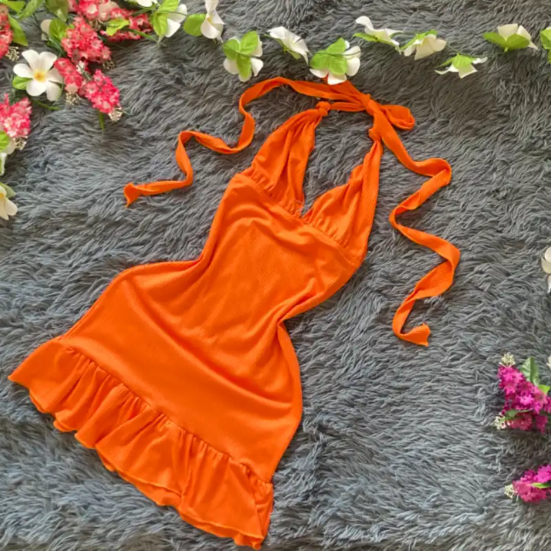 Vestido de nudos 