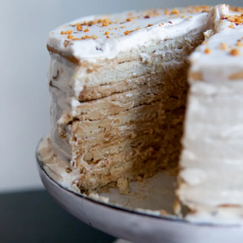 Tarta Alicante (Miel y maní) 