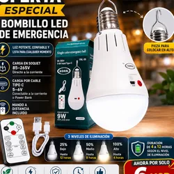Bombillos recargables