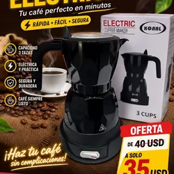 Cafetera de 3 tazas