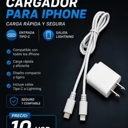 Cargador de iPhone
