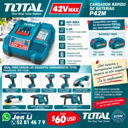Cargador rápido de batería P42M