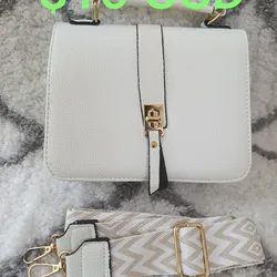 Cartera blanca 10 USD 