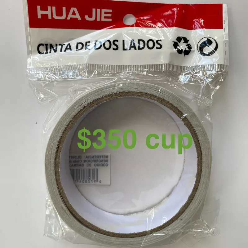 Cinta doble contacto 