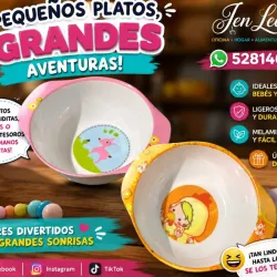 Dulceras o platos para bebé de melamina