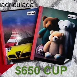 Libretas cuadriculadas 