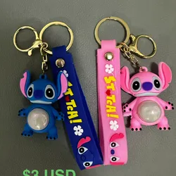 Llavero de Stitch, que alumbra