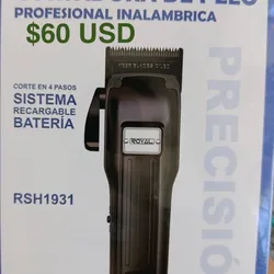 Máquina profesional $60 USD  