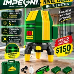 Nivel láser hasta 5 m
