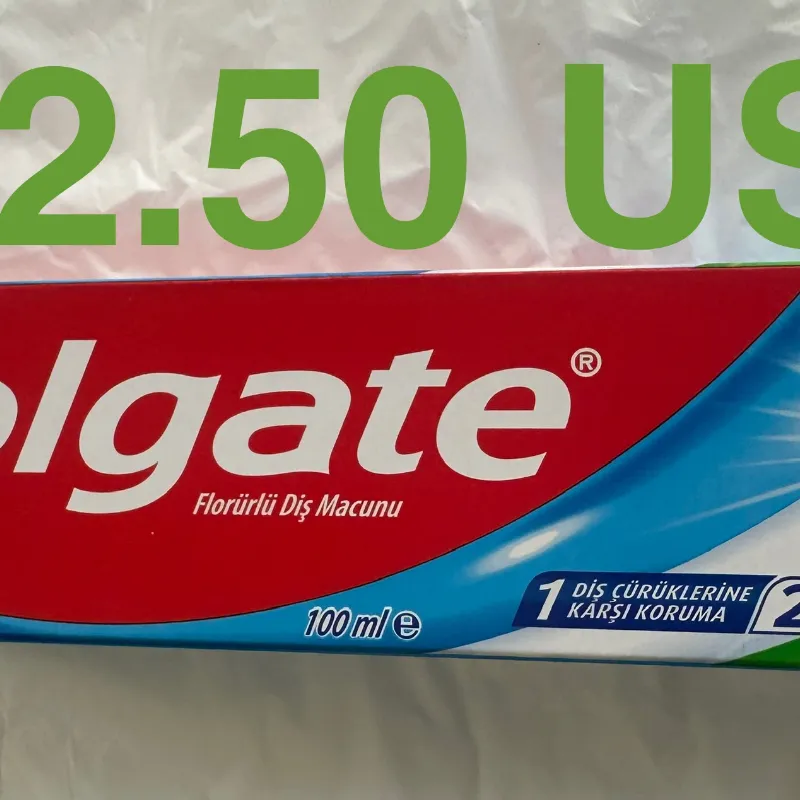 Pasta Colgate $2.5 USD 