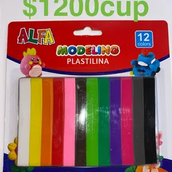 Plastilina Set de 12 colores