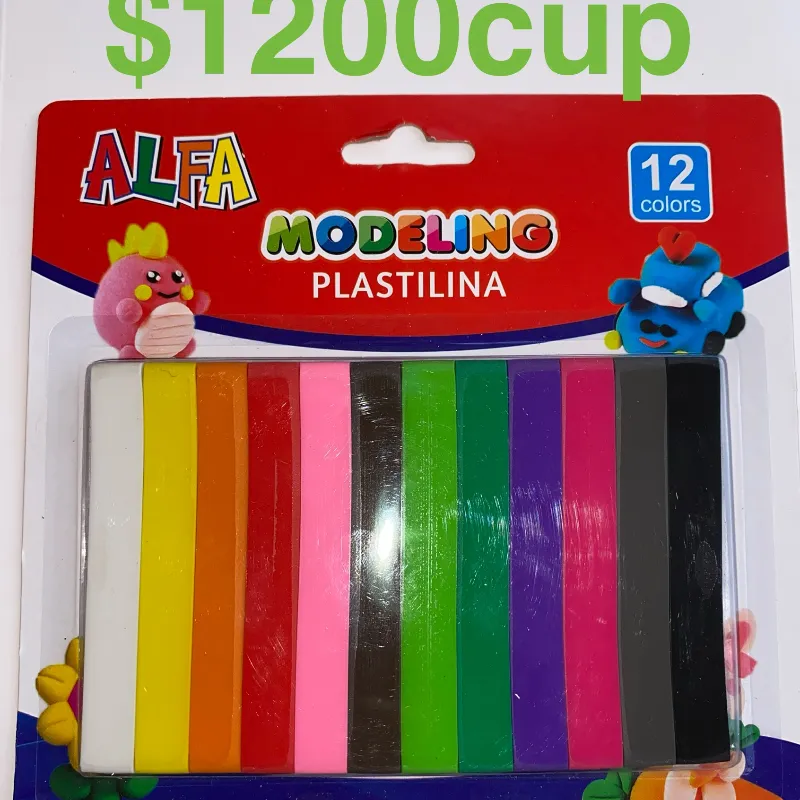Plastilina Set de 12 colores