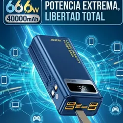 Power, Banks de 40,000 mAh Carga rápida