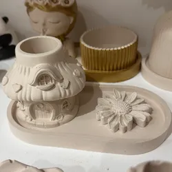 Set de casita y porta incienso