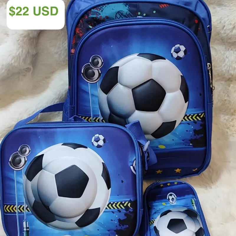 Set de mochila de niños 22 USD 