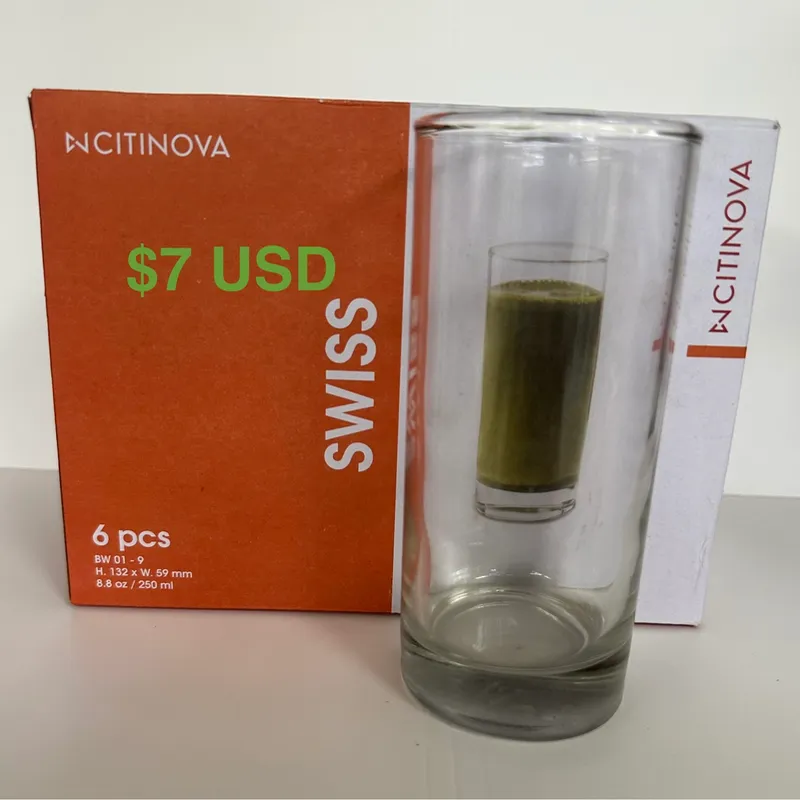 Set de Vasos 250 ml 