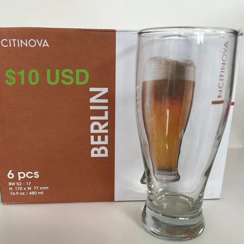 Set de Vasos 480 ml 