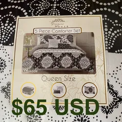 Set Edredón Queen Size 65 USD 