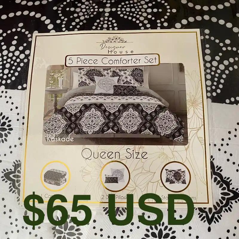 Set Edredón Queen Size 65 USD 