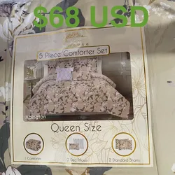 Set Edredón Queen Size 68 USD 