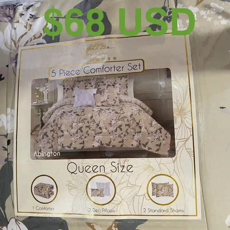 Set Edredón Queen Size 68 USD 