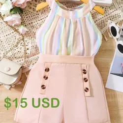 Conjunto de Short y blusita