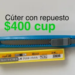 Cúter con respuesto 
