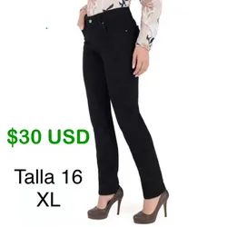 Jeans de mujer talla Grande negro 