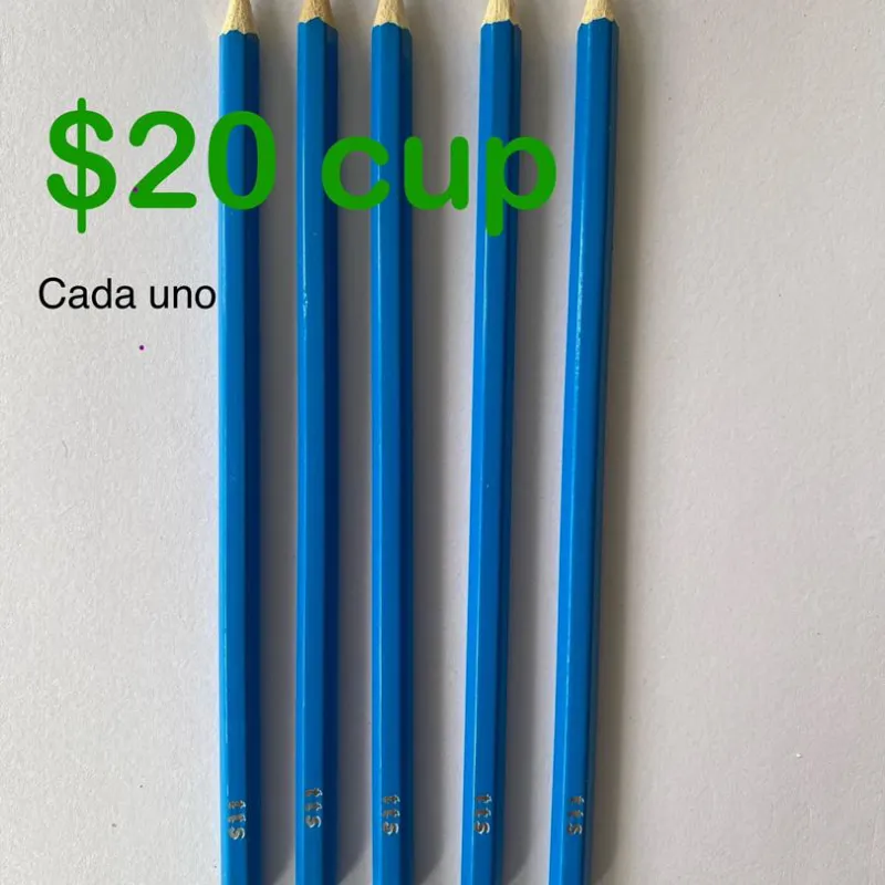 Lápiz sin goma 