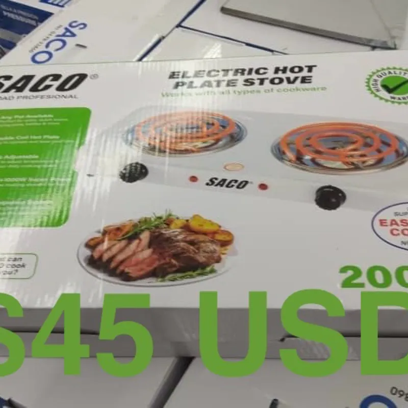 Cocina eléctrica , doble resistencia