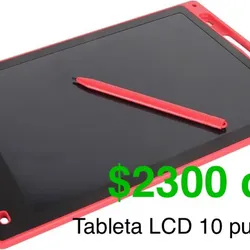 Tableta LCD, 10 pulgadas