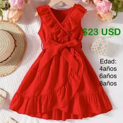 Vestido, rojo