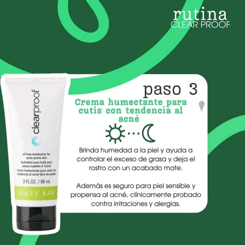 Loción Humectante libre de aceite ClearProof 