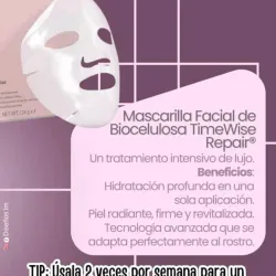 Mascarilla Bio-celluloide TimeWise Repair Volum-Firm 