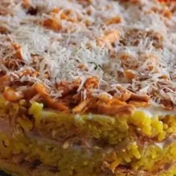 Arroz imperial de cerdo
