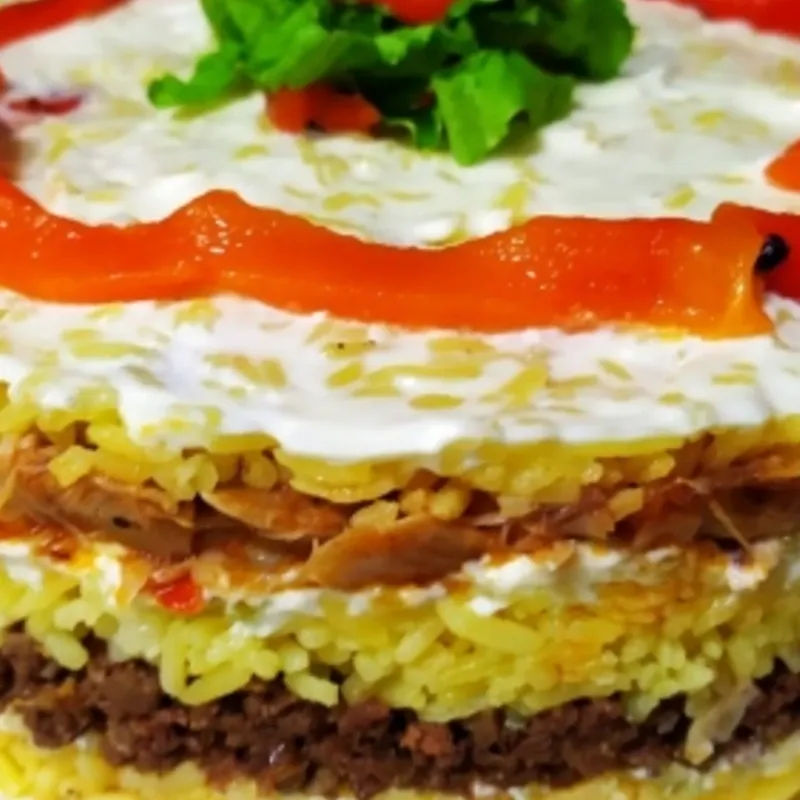 Arroz imperial de pollo