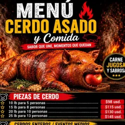 Cerdo asado 🔥