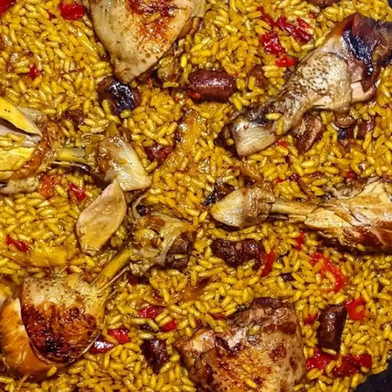 Paella de tierra