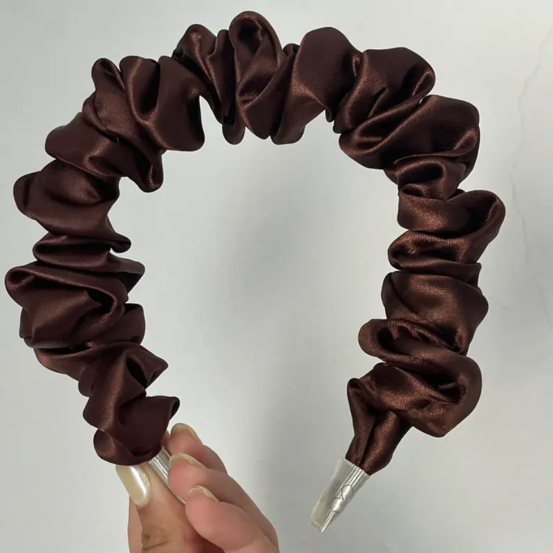 Diadema scrunchie clásica